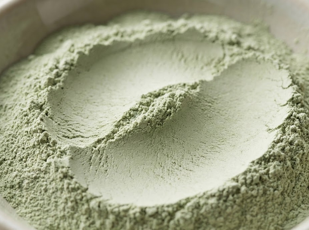 Tallow and French Green Clay Soap Texture